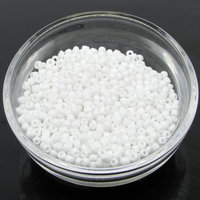 8/0 Round Seed Beads Opaque White