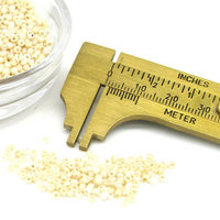Cream Lustre 11/0 Seed Beads