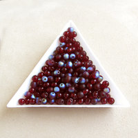 4mm Druk Round Glass Bead Mixes