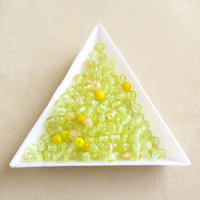 4mm Druk Round Glass Bead Mixes