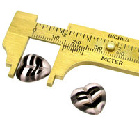 Pastel Tortoise Window Bead Mix, Hearts and Ovals