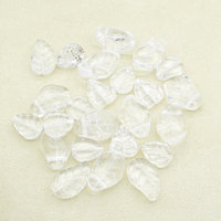 Vintage Glass Leaf Beads