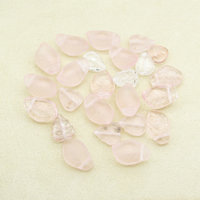 Vintage Glass Leaf Beads