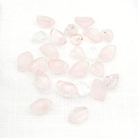 Vintage Glass Leaf Beads