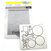 Cuttlebug Cut and Emboss Sets, 3" Folder with Die