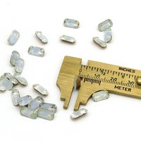 Light Sapphire Givre Baguette Rhinestones (24)