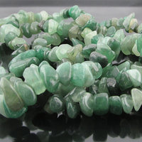 Green Aventurine Gemstone Chip Beads