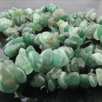 Green Aventurine Gemstone Chip Beads