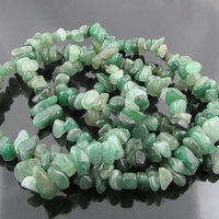 Green Aventurine Gemstone Chip Beads