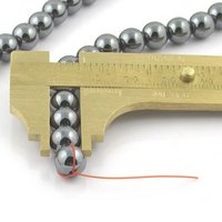 8mm Round Non-Magnetic Hematite Beads