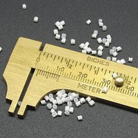 11/0 Opaque White Czech Seed Beads