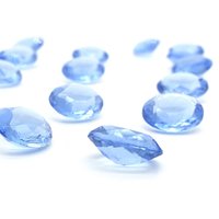 12x10mm Light Sapphire Vintage Rhinestone Dentelles