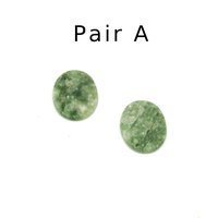 18x13mm Oval Wyoming Jade Cabochons