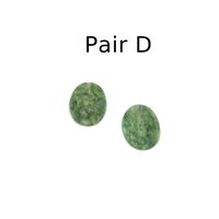 18x13mm Oval Wyoming Jade Cabochons