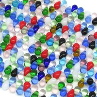 6x4mm Czech Glass Briolettes (100)