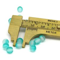 6mm Two-Tone Czech Pressed Glass Beads