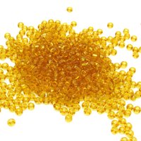 6/0 Translucent Topaz Mini Rocailles