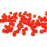 4mm Hyacinth Crystal Bicone Beads