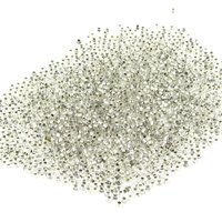 11/0 Seed Beads, Oxidized Silver Lined Clear Spacers