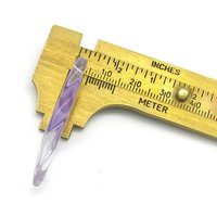 Furnace Cane Flower Slice Pendant