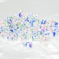 4mm Round Glass Beads, Multicolor Czech Glass Druk, Small Unlined Translucent Spacers