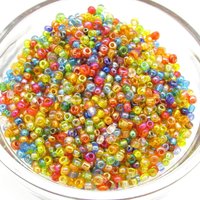 11/0 Rainbow Lustre Seed Bead Mix