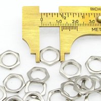 12mm Hex Nuts, Large Hole Hexagon Washer, Metal Spacers