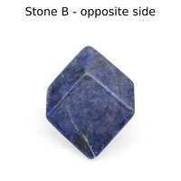 Rhomboid Cabochon, Dark Blue Sodalite 35x26.5mm 32.7ct Semiprecious Gem