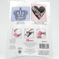 A2 Embossing Folder Sets of 2 Sizzix Textured Impressions