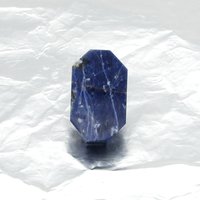 Octagonal Cabochon, Dark Blue Sodalite 22.25x13.25mm, 15ct Semiprecious Gemstone