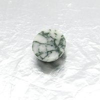 Oval Moss Agate Cabochon, 16x12mm