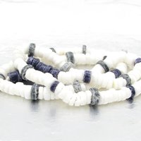 Vintage Glass Heishi Bead Strand