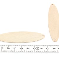 3 Inch Leather Die Cuts for making Loops and Long Dangles (10)