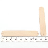 3 Inch Leather Die Cuts for making Loops and Long Dangles (10)