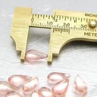 Vintage 12.8x7.8mm Teardrop Point Back Stones (10)