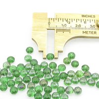 3.5x5mm Faceted Rondelles, Small Chubby Rounds, Fire Polished Czech Glass Beads