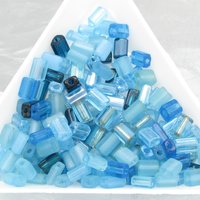5x3mm Rectangle Beads, Flat Czech Glass Niblets