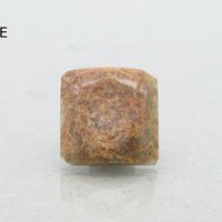 Jasper Cabochon 18.3x4mm Domed Square with Oval Indent, 11.43ct