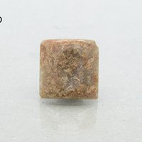 Jasper Cabochon 18.3x4mm Domed Square with Oval Indent, 11.43ct