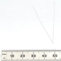 2” Flexible Beading Needles, Twisted Wire with Collapsible Round Eye