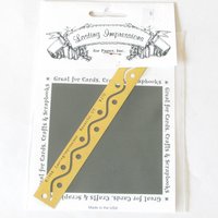 Brass Embossing Stencils, Assorted Themes