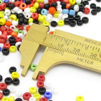 Opaque Seed Bead Mix, 6/0 and 8/0 Rocailles