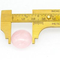 Rose Quartz Cabochon, 20mm 16mm 13mm Round