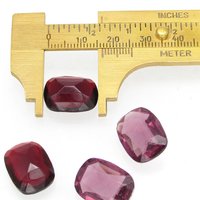 17x13mm Rectangular Unfoiled Rhinestones (2)