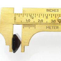 24.5x14.5mm Octagonal Rhinestone, Unfoiled Amethyst Vintage Glass Stone