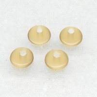 12mm Go-Go Pendants Fiber Optic Glass Flat Rounds 