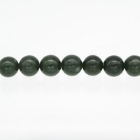 Nephrite Jade Beads 4mm 8mm 10mm Genuine Gemstone Spheres