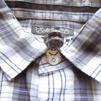 Silver-Tone Button Covers, Vintage Western Bling for Shirts and Cardigans (ea)