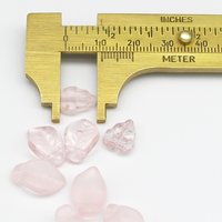 Vintage Glass Leaf Beads