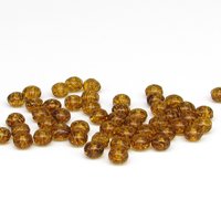 3.5x5mm Faceted Rondelles, Small Chubby Rounds, Fire Polished Czech Glass Beads
